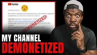YOUTUBE DEMONETIZED MY CHANNEL!!? | CRAZY RANT VIDEO | VIDEO FOR SMALL CONTENT CREATORS!!