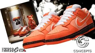LIVE COP -  SB Dunk Low Orange Lobster CNCPTS Special Box Release, Panda RESTOCK! & Tom Sachs GPS