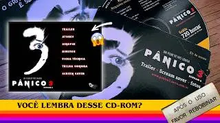 P&Acirc;NICO 3 (2000): explorando o CD-ROM com discador de internet 💿