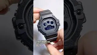 CASIO G-SHOCK 全黑啞光飾面 復古風格DW-5900UBB-1 #gshock #watch #casio