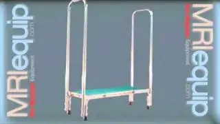 MRI Safety Dual Rail Step Stool