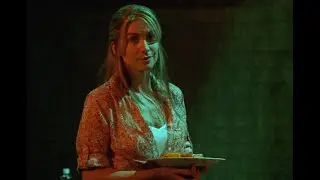 Juliet Burke - 4 - Juliet offers food and water to Jack but he refuses - LOST