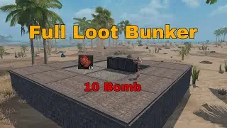 Only 10 Bomb To Raid His Bunker base - Last Island Of Survival #lios #ldrs #soralios 
