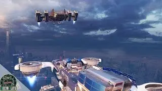 IS THE MOTHERSHIP SCORESTREAK BIGGER THAN THE DLC MAP SKYJACKED?! - BO3: SkyJacked vs Mothership