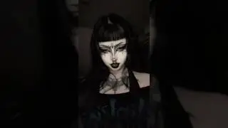 🤭 #готика #готический #готическиймакияж #готическийстиль