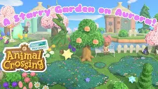 A Star Garden on Aurora! No terraforming Challenge Island //#animalcrossingnewhorizons//