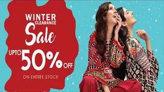Warda Winter Clearance Sale up to 50% off 2018