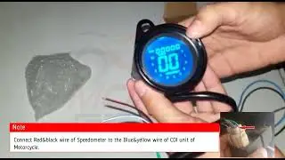 12V LED Universal Digital Speedometer for Bike |Talha's Garage Islamabad