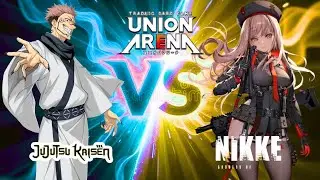 Union Arena / JJK Blue Sukuna vs Nikke Yellow Rapi