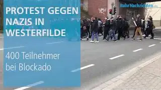 400 Demonstranten gegen Nazis in Westerfilde