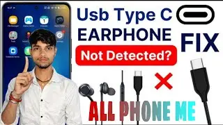  type c earphone detected problem| earphone ko connect kaise kare ✅ HOW TO CONNECT TYPE C EARPHONES 