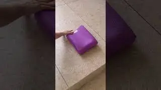 Каучуковый коврик для йоги и фитнеса от ART Yogamatic Yoga Light Purple #практикуй #yogamat