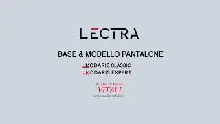 CAD LECTRA, Base Modello Pantalone Modaris Expert V8 (Trailer)