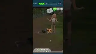 Юная оборотница метит свою территорию #sims4 #sims4gameplay #sims4werewolves #sim4