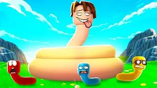 I BECAME THE LONGEST WORM | ROBLOX