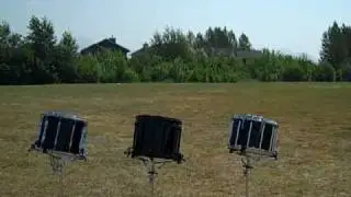 Flint Percussion Super XTS Drum - Back end projection test