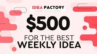 #PitchYourIdea weekly, results of the week November, 1 - November, 7