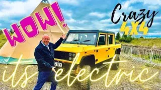 What LAND ROVER should have done! Munro ELECTRIC 4x4 - goes anywhere and has 700 nm of torque! #ev