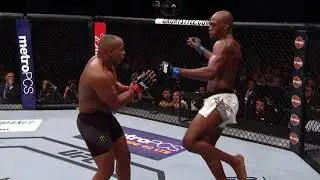 Jon Jones Head Kick Against Daniel Cormier - Slow Motion