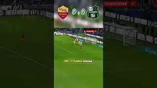 Aa Roma metik kemenangan dari sassolo 2-0 #football #timnasindonesia #asroma #realmadrid #ligaitali