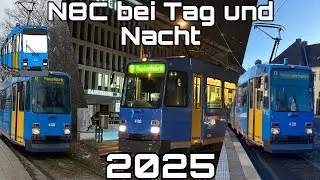 Stra&szlig;enbahn Kassel | N8C bei Tag und Nacht | 2025 [DE] [HD]