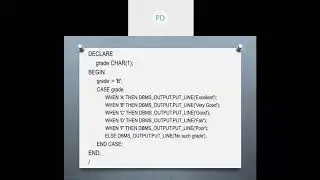 PL/SQL Control Structures