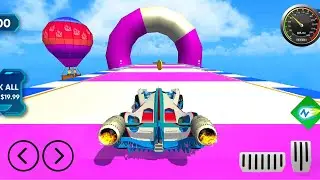 Formula Engine Jet Car Stunts: Rocket Cars Games- Best Android IOS Gameplay