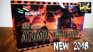 Atomic Warlord 100 Shots Flowerbed Salon Roger Fireworks