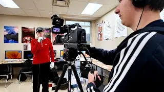 See How Franklin High Students Create Interview Projects in TV & Film Class!