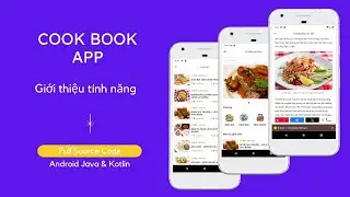 [Đồ án tốt nghiệp Android] - Cook Book App - Ứng dụng dạy nấu ăn online