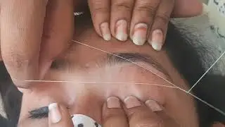 Easy and perfect threading #good experience 