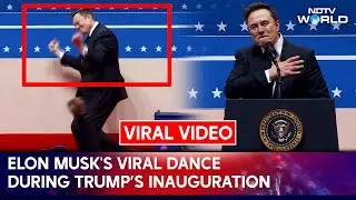 Elon Musk Nazi Salute | Elon Musk's Viral Dance As He Celebrates Donald Trump's Victory