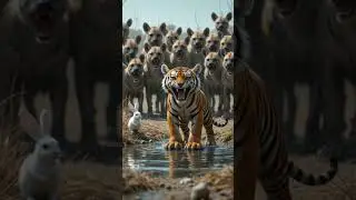 Rabbit to the Rescue! 🐰 Saves a Baby Tiger 🐯