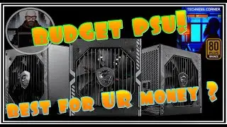 Best Budget Power Supply for PC? || MSI MAG A650BN || 650 Watt Bronze Rated PSU Unboxing & Overview!