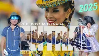 PARTE 4 | Entrada 2025 | Frat. Poderosa Morenada Central | Eucaliptus Oruro - Bolivia 🇧🇴❤️💛💚🎊🎉😎👌