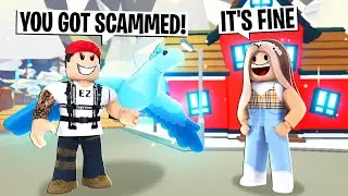 He got Jealous of his friend for having Good Pets, Then He did this! (Roblox Adopt me)