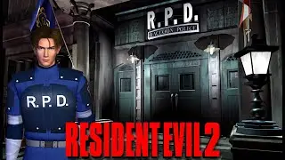 🔴 Resident Evil 2 (1998) No Save/No Damage Attempt Leon A
