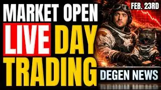 LIVE DAY TRADING OPTIONS & FUTURES || The MK Show