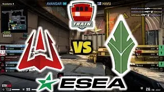 HAVU vs AVANGAR Highlights [Train] - ESEA MDL S32 Lower Bracket Semi Final