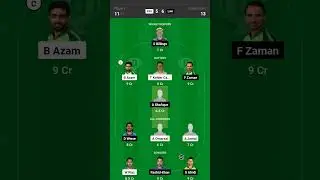 PES Vs LAH Dream 11 PSL H2H Team