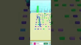 Bridge race Gameplay  |  Bridge race android game.