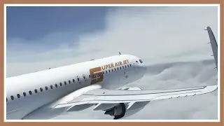 Super Air Jet ke Kualanamu di MSFS 2020 Indonesia
