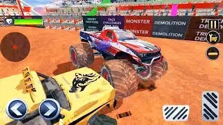 Monster Truck Derby Crash Stunts | Android Gameplay | Friction Games