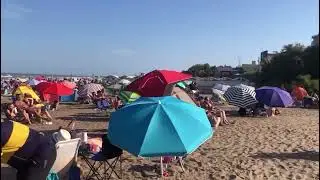 Música en la playa 
