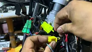 Raider150 carb How to install hazard switch and flasher, walang putol sa wire..
