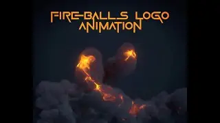 Hypnotic Fireball Animation  Logo Reveal Custom Flames & Smoke - Personalize Colors for Captivati...