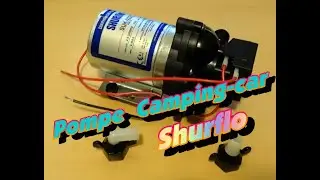 Pompe Shurflo à partir de 79€ pour Camping car le Voyageur/van aménagé/pilote/rapido😎👍