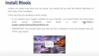 Data Scientist's Toolbox: rtools