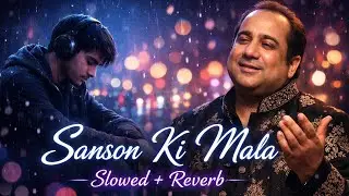 Sanson Ki Mala | Slowed + Reverb | Rahat Fateh Ali Khan | Tribute to Ustad Nusrat Fateh Ali Khan
