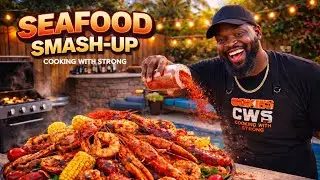 Cooking With Strong: Seafood Smash-Up Edition 🔥🦞